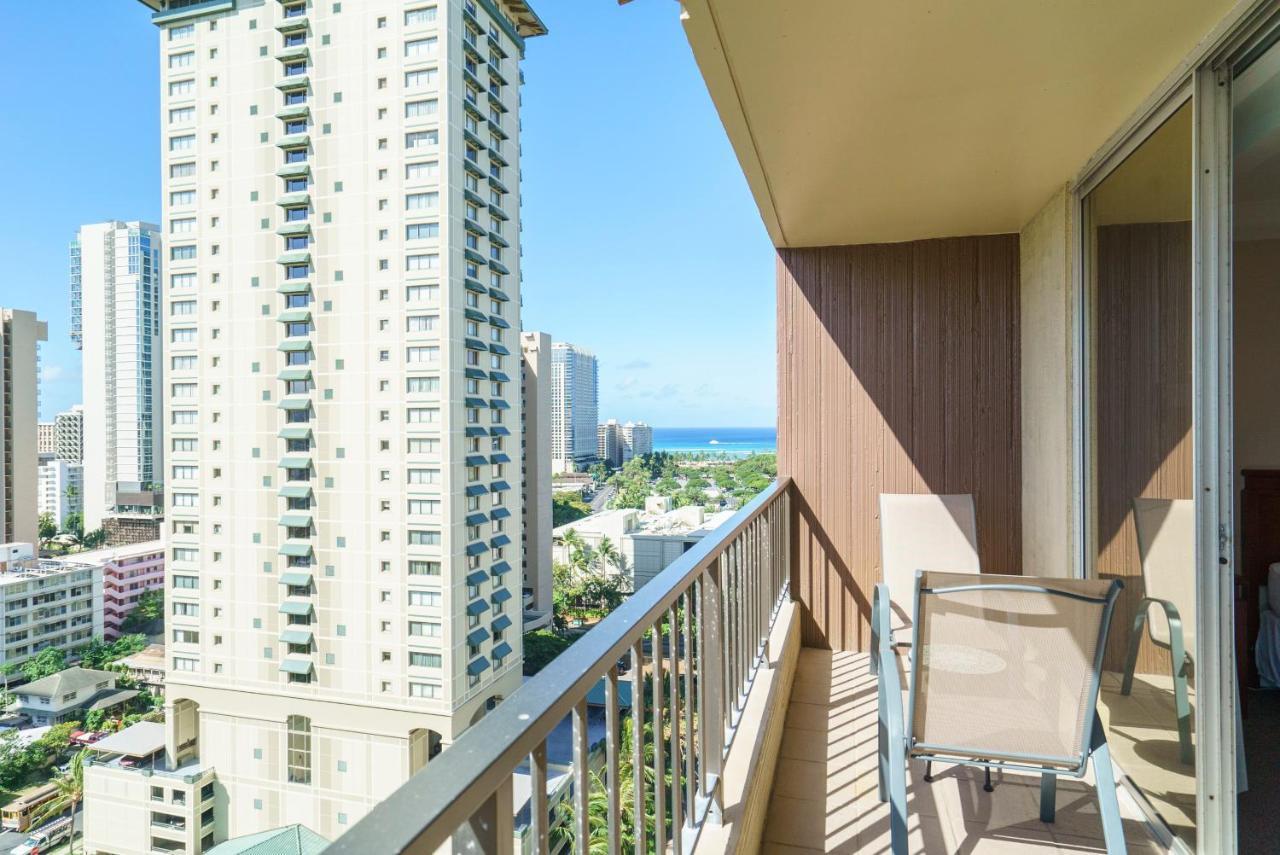 Studio Unit At The Royal Garden, In Waikiki ワイキキ・ロイヤルガーデン Honolulu Exterior foto