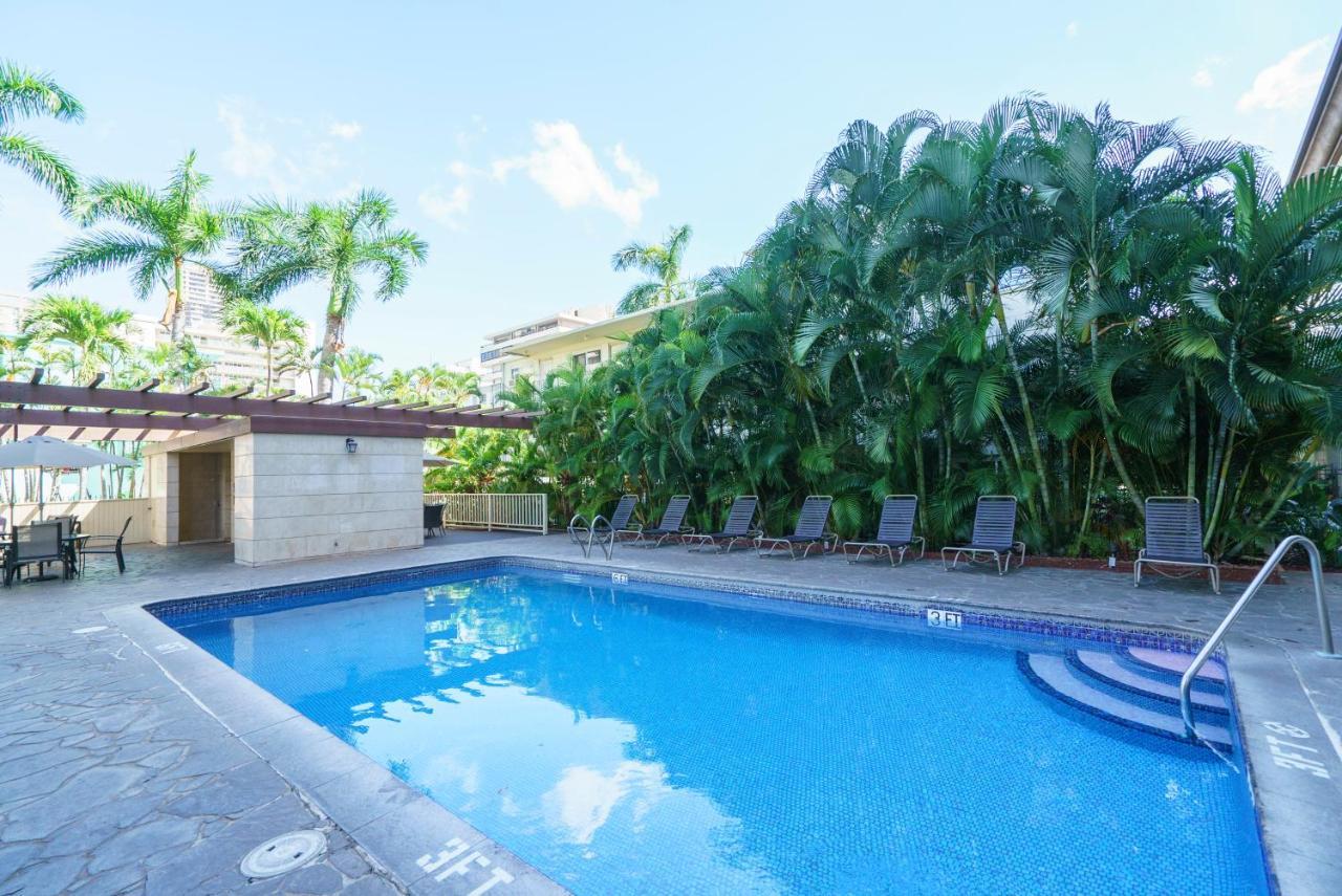 Studio Unit At The Royal Garden, In Waikiki ワイキキ・ロイヤルガーデン Honolulu Exterior foto
